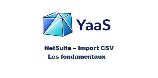 NetSuite - CSV les fondamentaux 